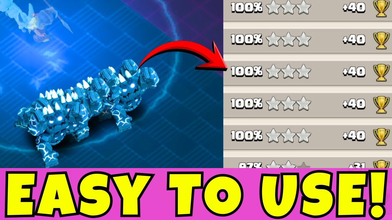 Best Army for Legend League TH18 | Meteor Golem RC Charge Pro Strategy (Clash of Clans)