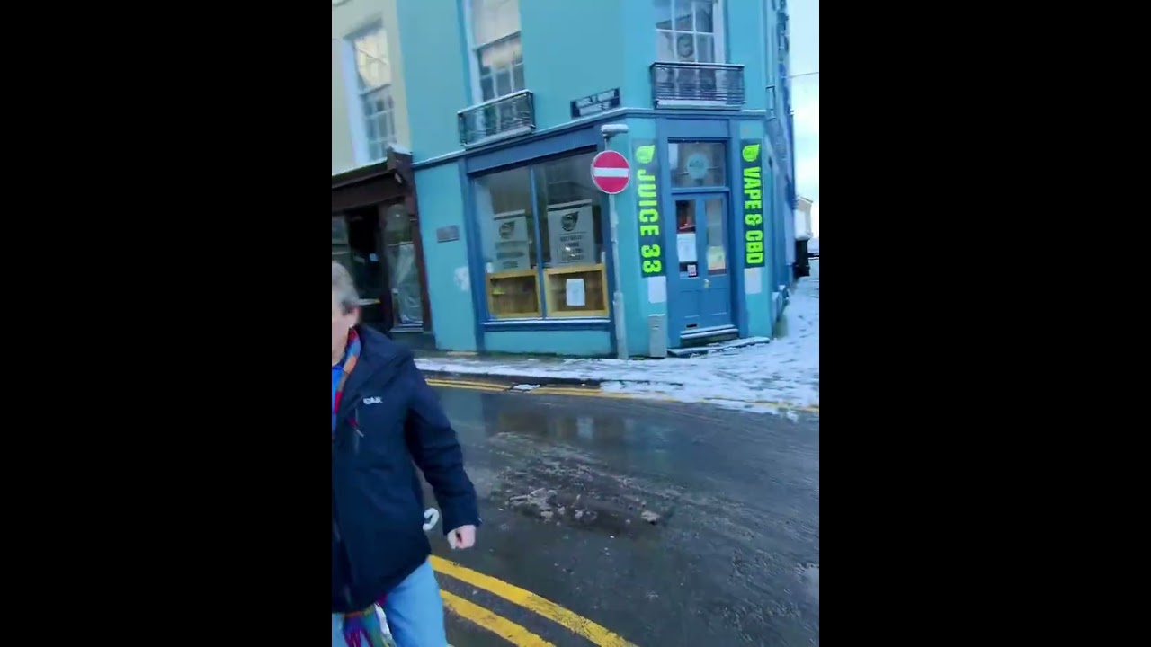 Winter walk in Aberystwyth, Wales with Ray-Ban Meta glass #2026