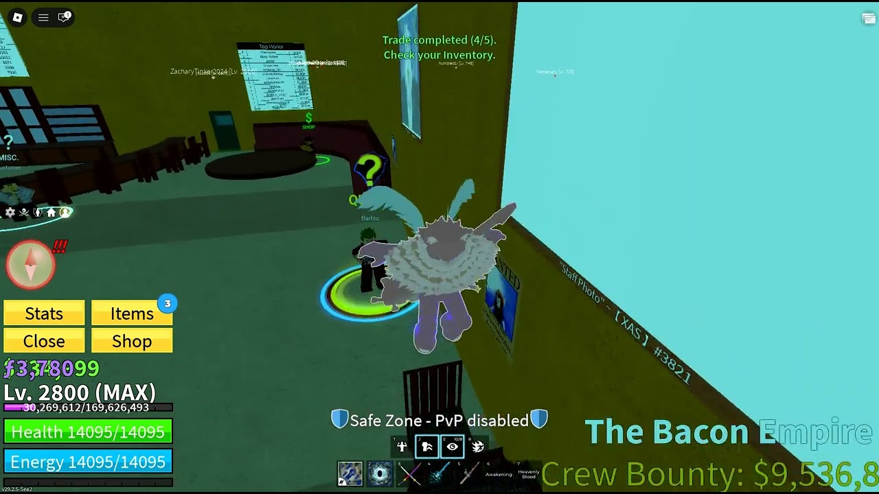 Bounty Hunting Series Day 7 #roblox #bloxfruits #portal #bountyhunter