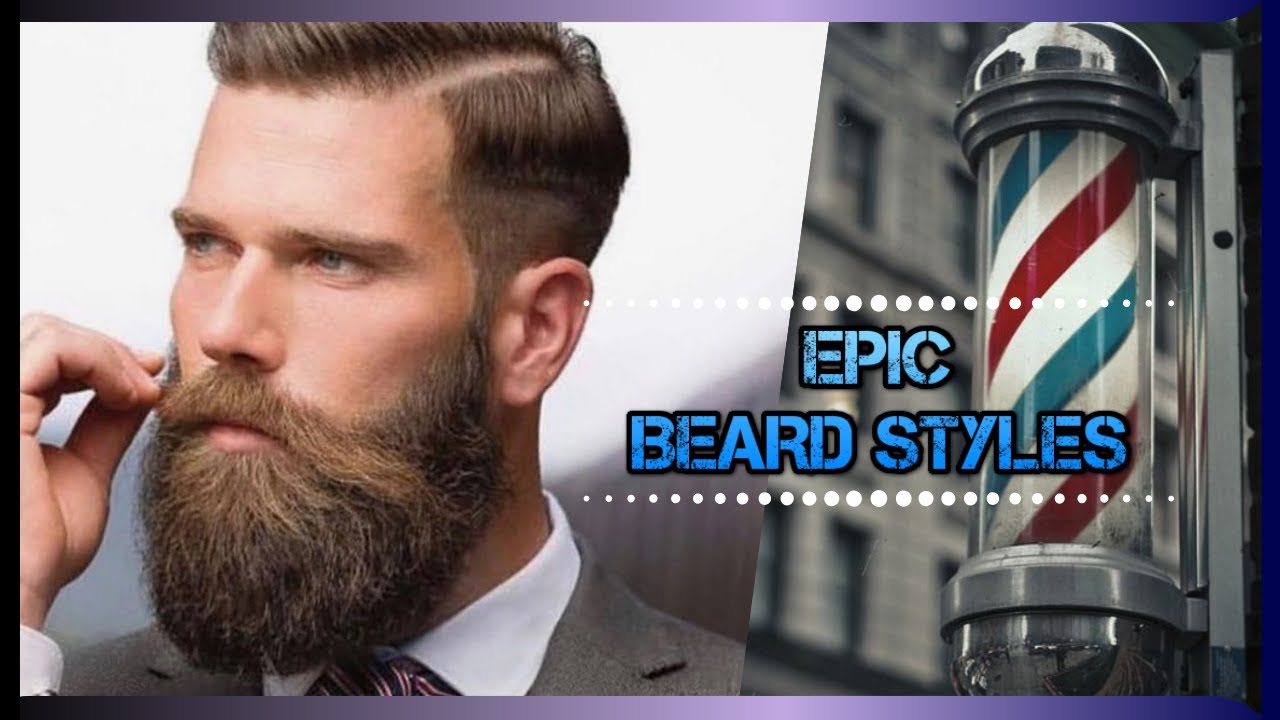 💈 6 Epic BEARD STYLES ✂️ BARBER SHOP | PROFESSIONAL STYLE