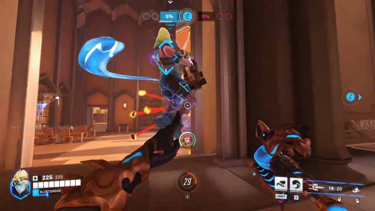 Overwatch 2 Clip - Crazy Wuyang Control Gameplay Part 1