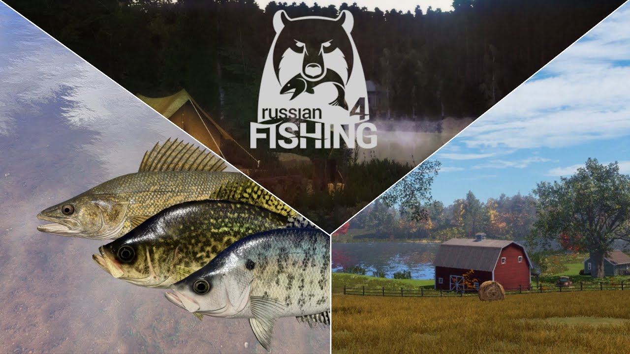 Crappie, Walleye und CO - Ehrenfischer Elk-Lake | Russian Fishing 4