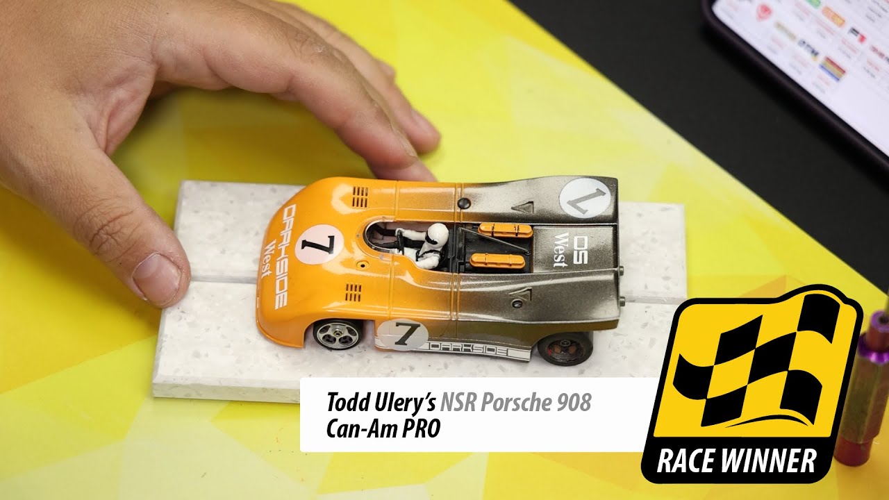 Race Winner - Todd Ulery's NSR Can-Am Porsche 908