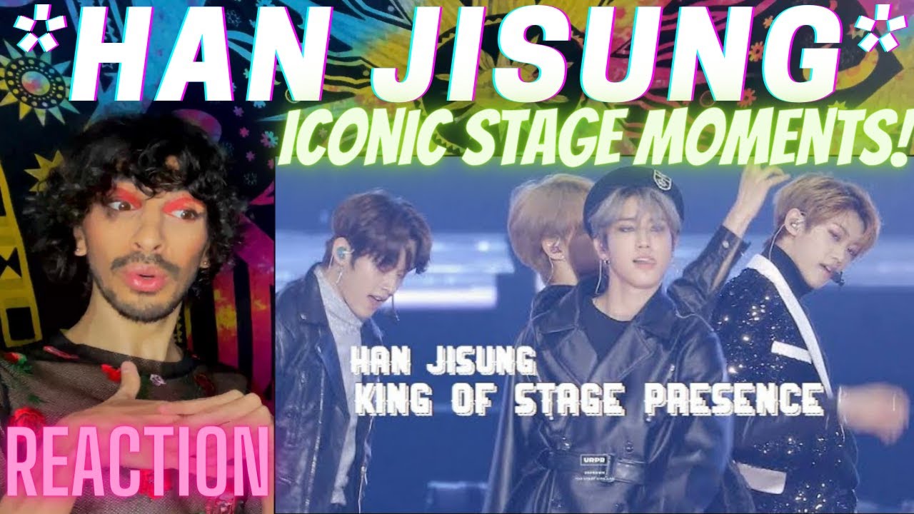 HAN JISUNG being iconic for 9 mins straight | STRAY KIDS HAN ICONIC FANCAMS | REACTION
