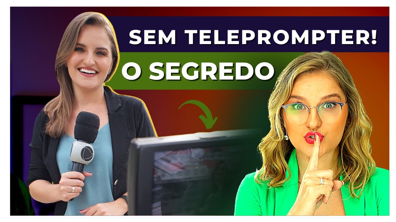 Como gravar vídeos SEM TELEPROMPTER! | 3 truques INCRÍVEIS de MEMORIZAÇÃO
