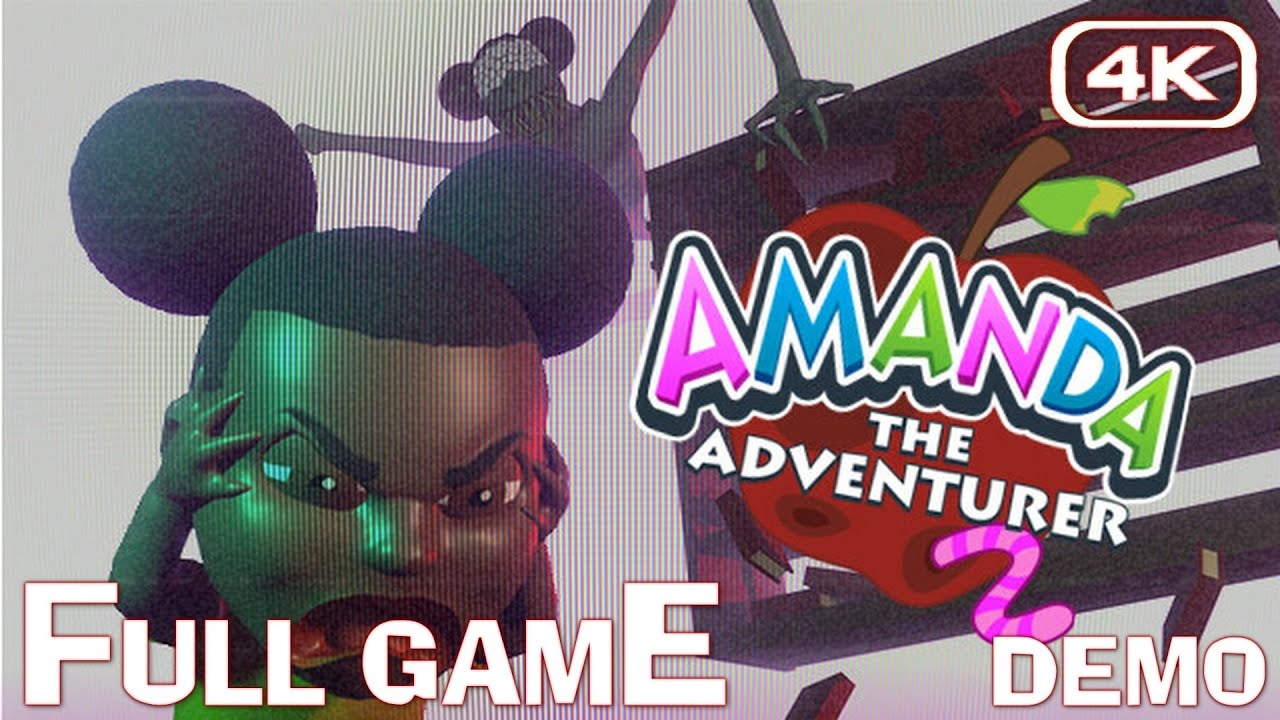 Amanda the Adventurer 2 - FULL DEMO Walkthrough (4K60) No Commentary