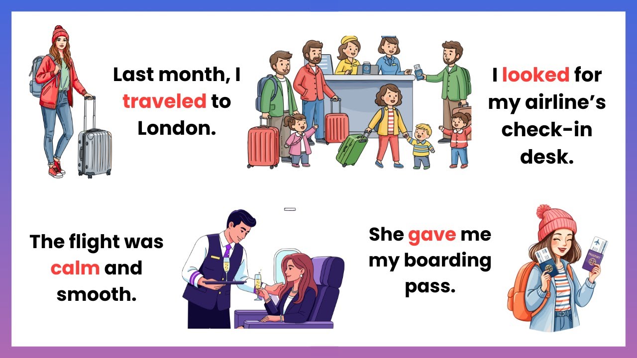 Airport Security Check in London | English Learning