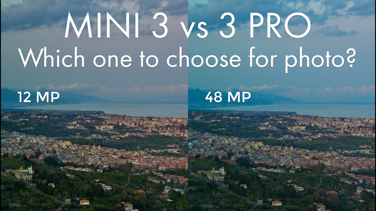 DJI Mini 3 vs 3 Pro Photo Quality