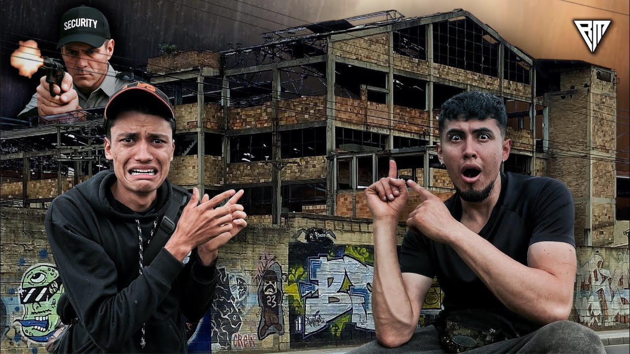 Nos Sacaron a B4L4 de una FÁBRICA ABANDONADA en Madrid Cundinamarca ft @andreswgg / Urbex Colombia
