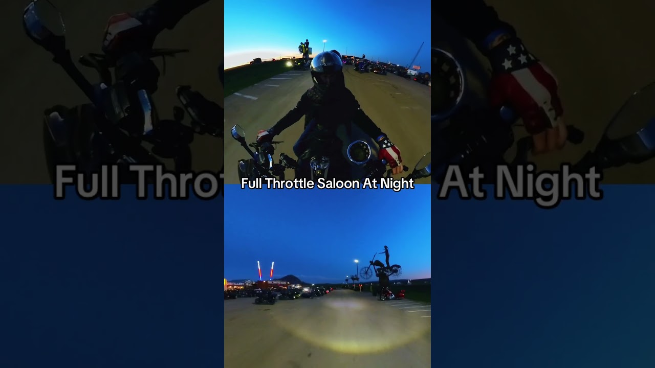 Full Throttle Saloon At Night