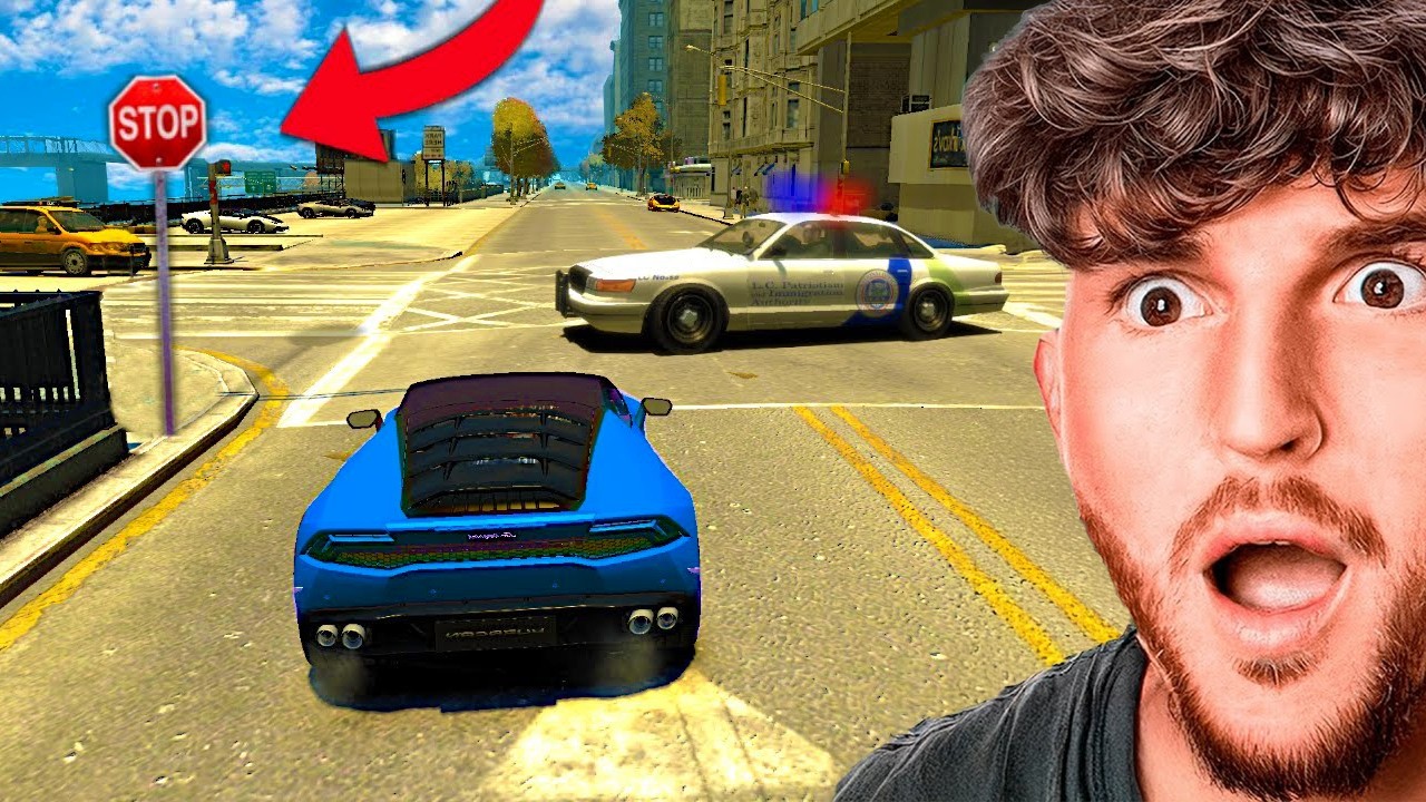 Playing GTA For 24 HOURS Without Breaking ANY LAWS..