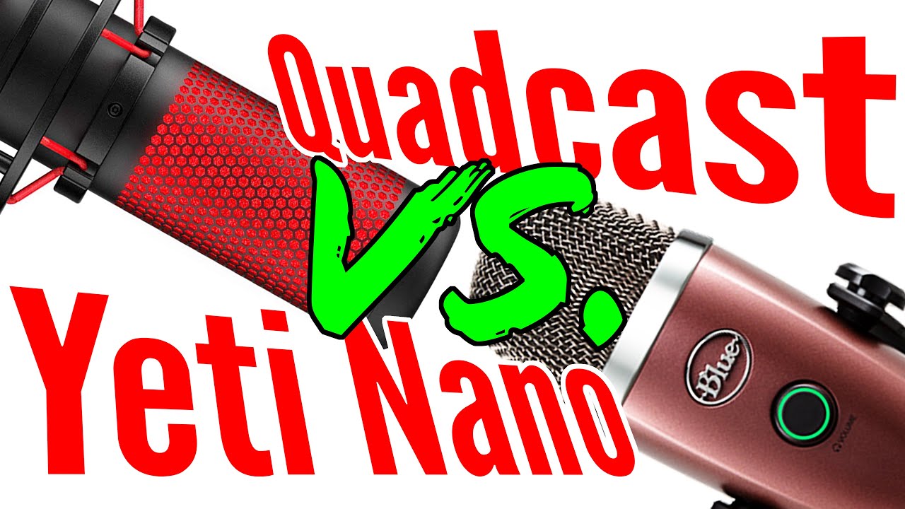 Blue Yeti Nano vs HyperX Quadcast | Mic vs Mic | TechBoss | Deutsch | 2020