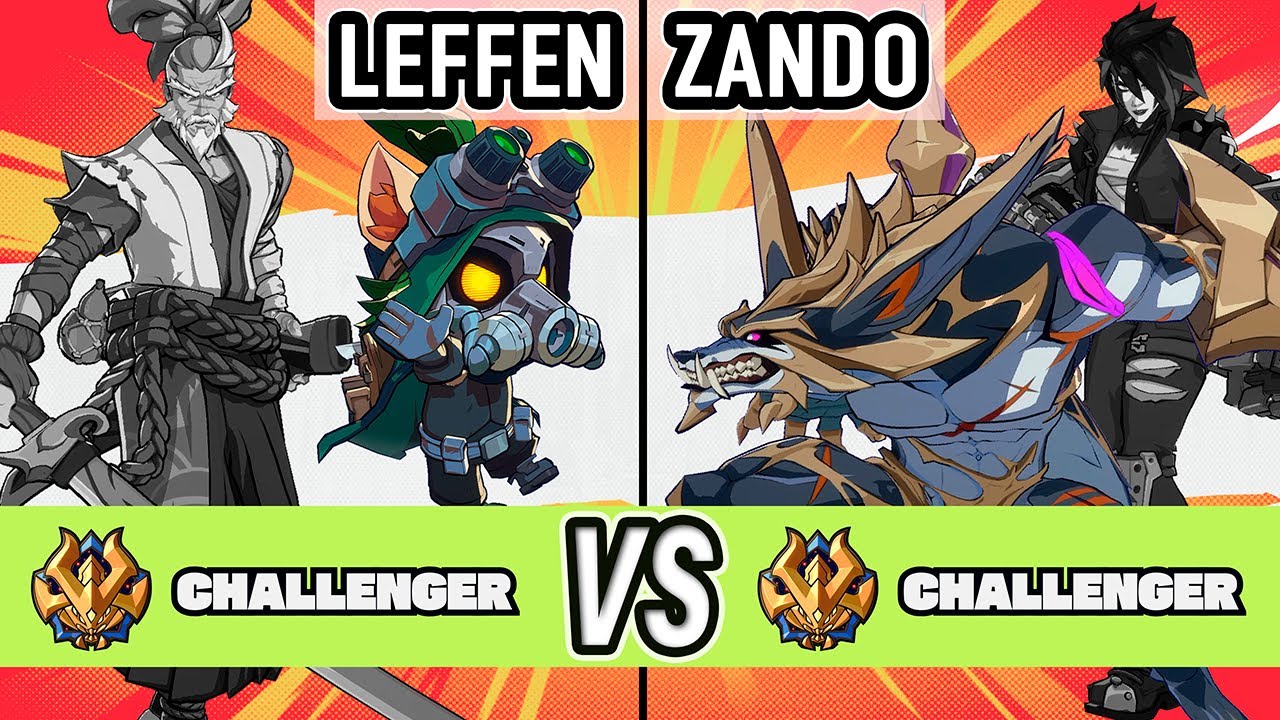 2XKO ▰ Leffen (Teemo / Yasuo) vs Zando (Warwick / Vi) ▰ High Level Gameplay