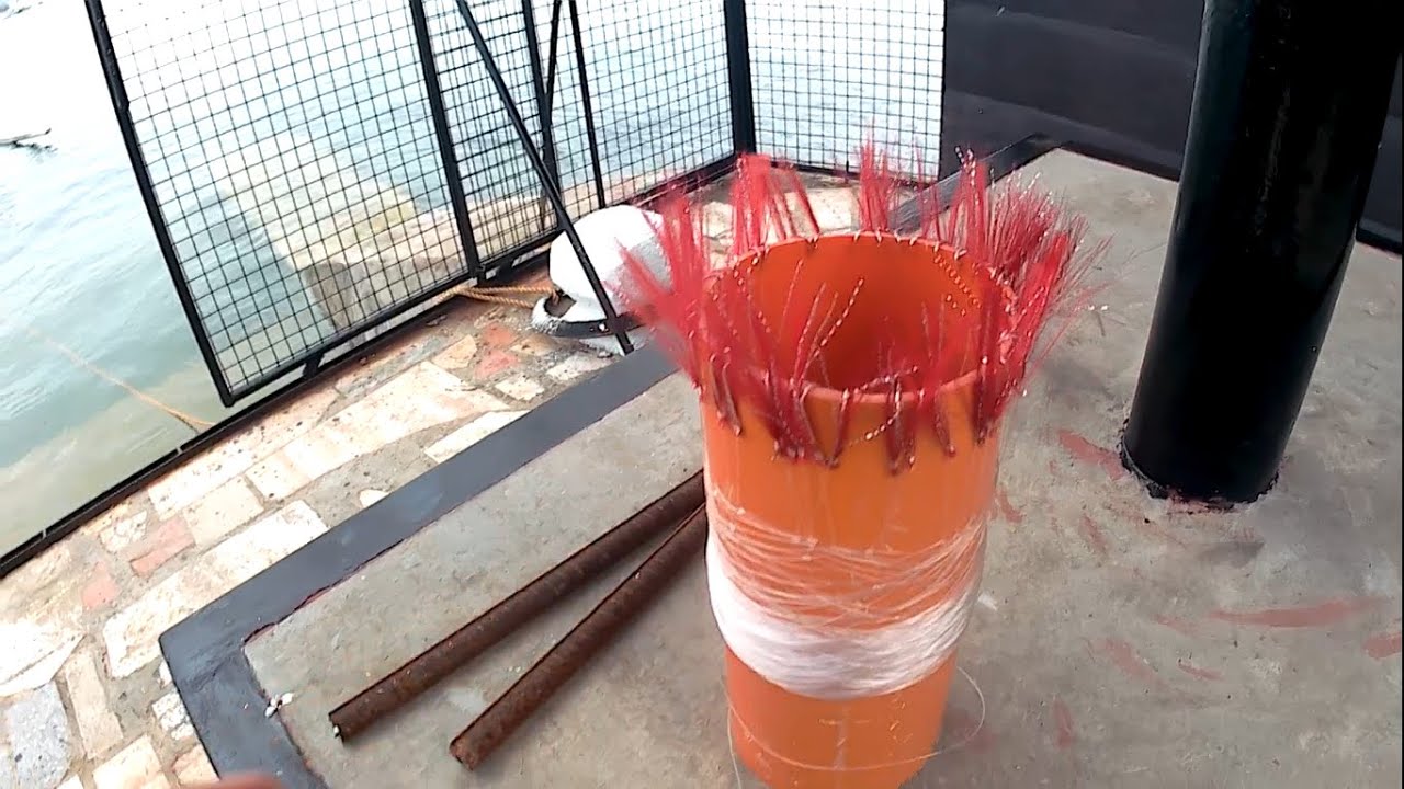 making rintik (fishing line used to catch Big-eye scad fish) Matambaka