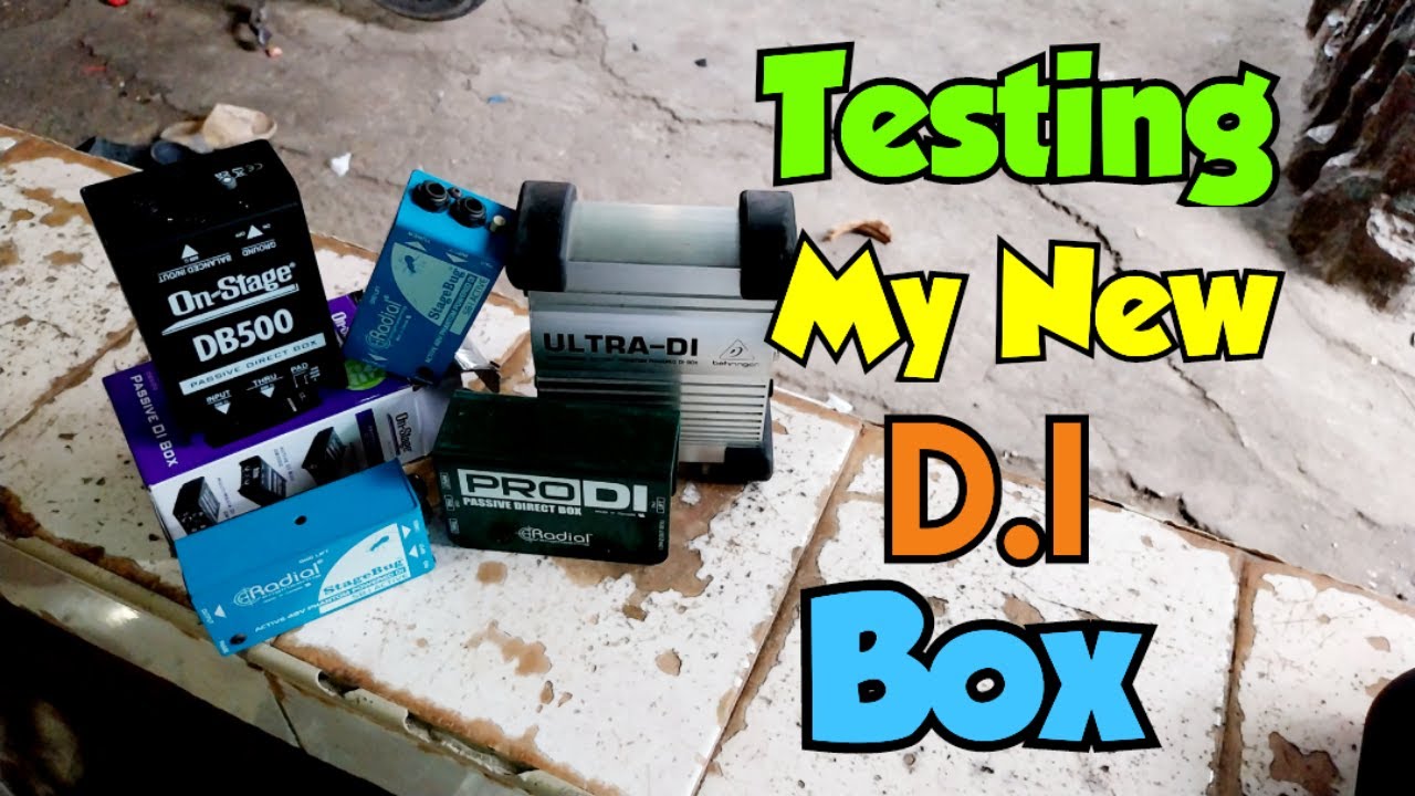 Testing On-Stage D i Box From Lazada