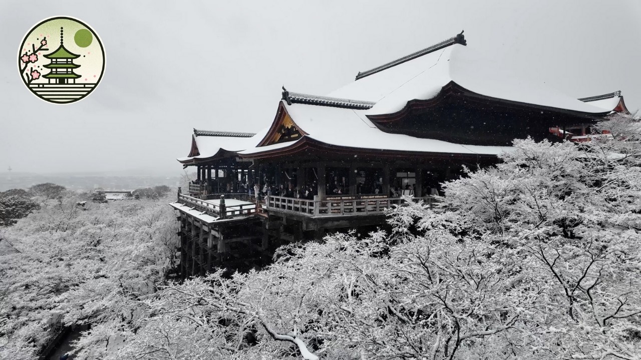 【奇跡の日】雪に包まれた清水寺｜京都の冬、危険だけど美しすぎた【4K散策】