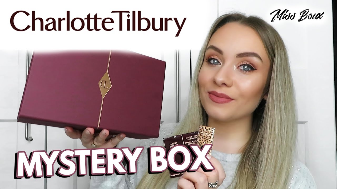 CHARLOTTE TILBURY MYSTERY BOX - BLACK FRIDAY 2021 - MISS BOUX