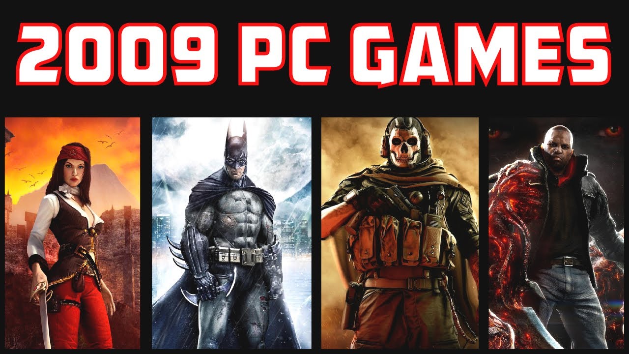 top 10 best pc games of the year 2009 ||  low spec pc games || 4gb ram pc games