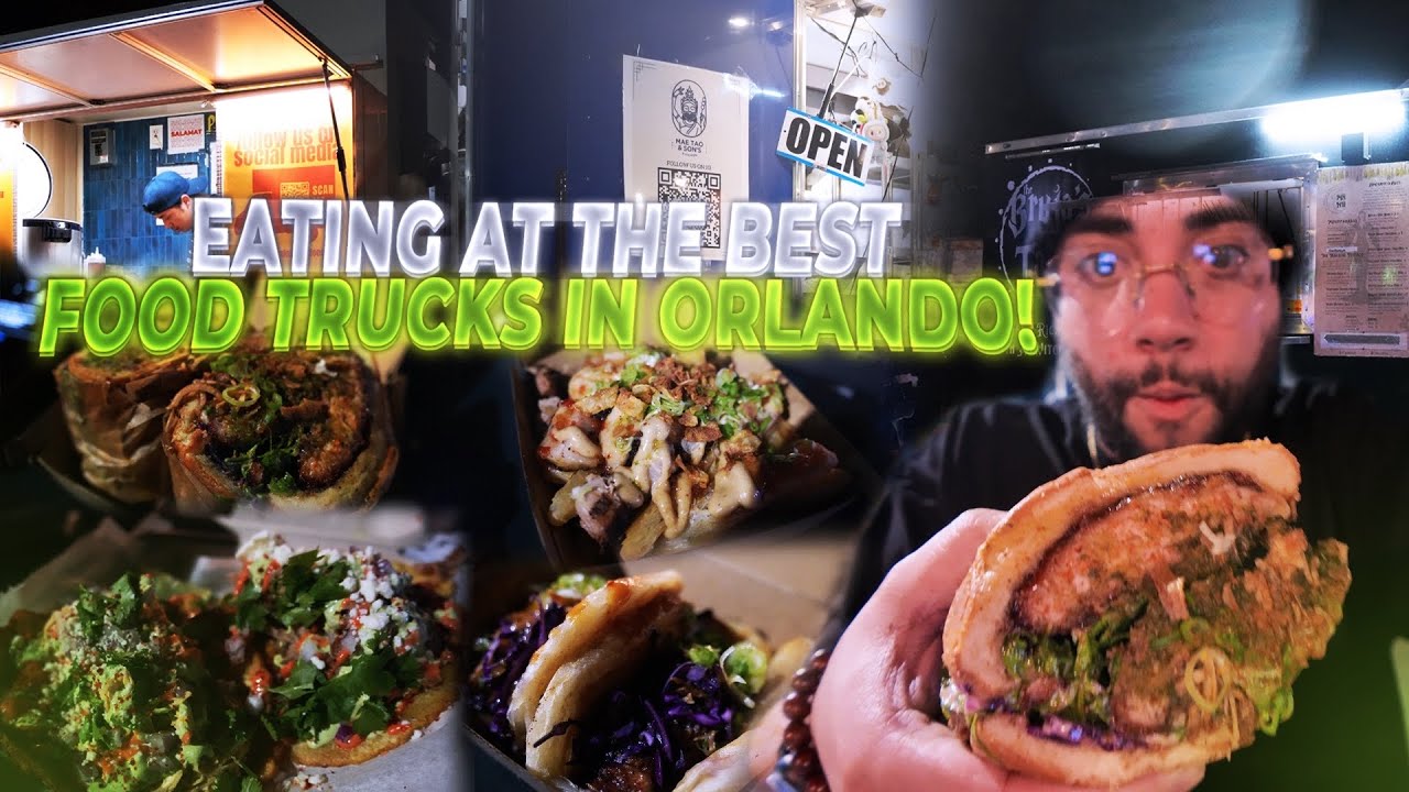 Let’s Eat at Orlando’s BEST Food Trucks!!!