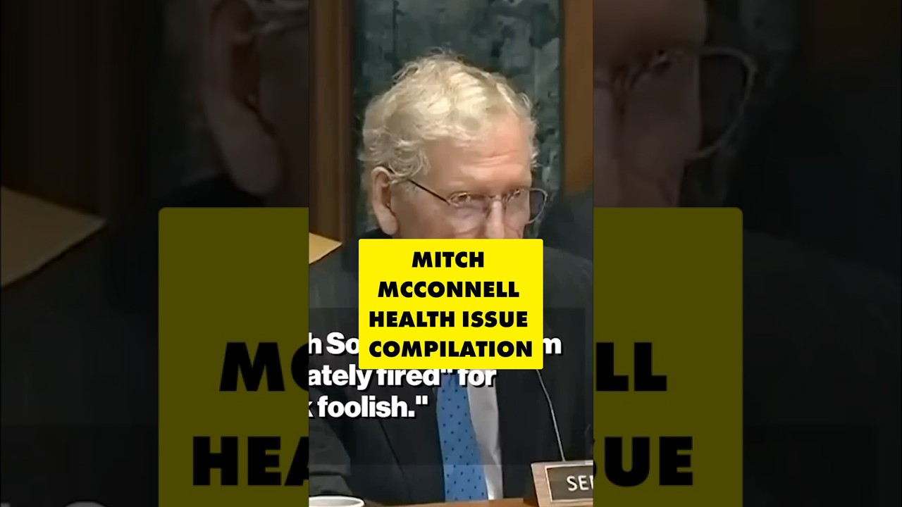 A History of Mitch McConnell's Health Issues Caught on Camera #DollemoreDaily #MitchMcConnell
