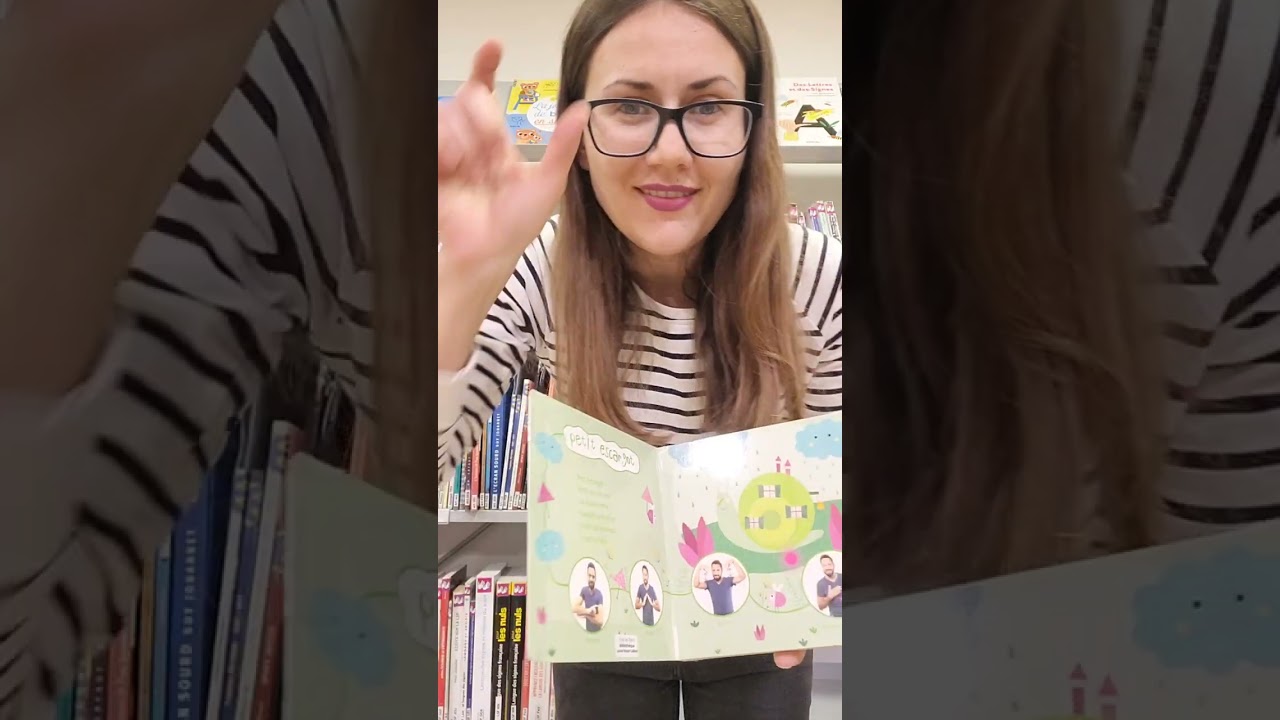 Biblioteka w dziale Świat Głuchych w Paryżu