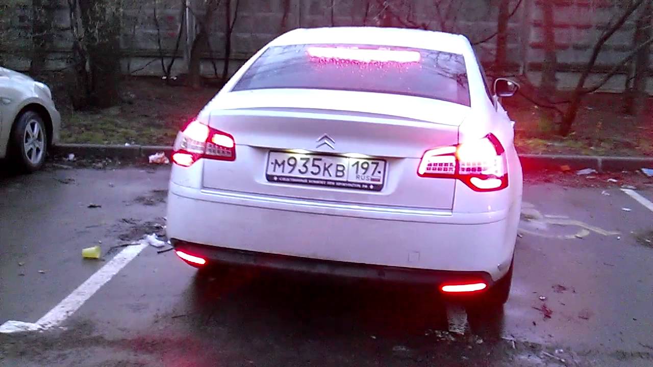 Сравнительный тест оптики citroen C5 (часть 2, сумерки) (vaadiim)