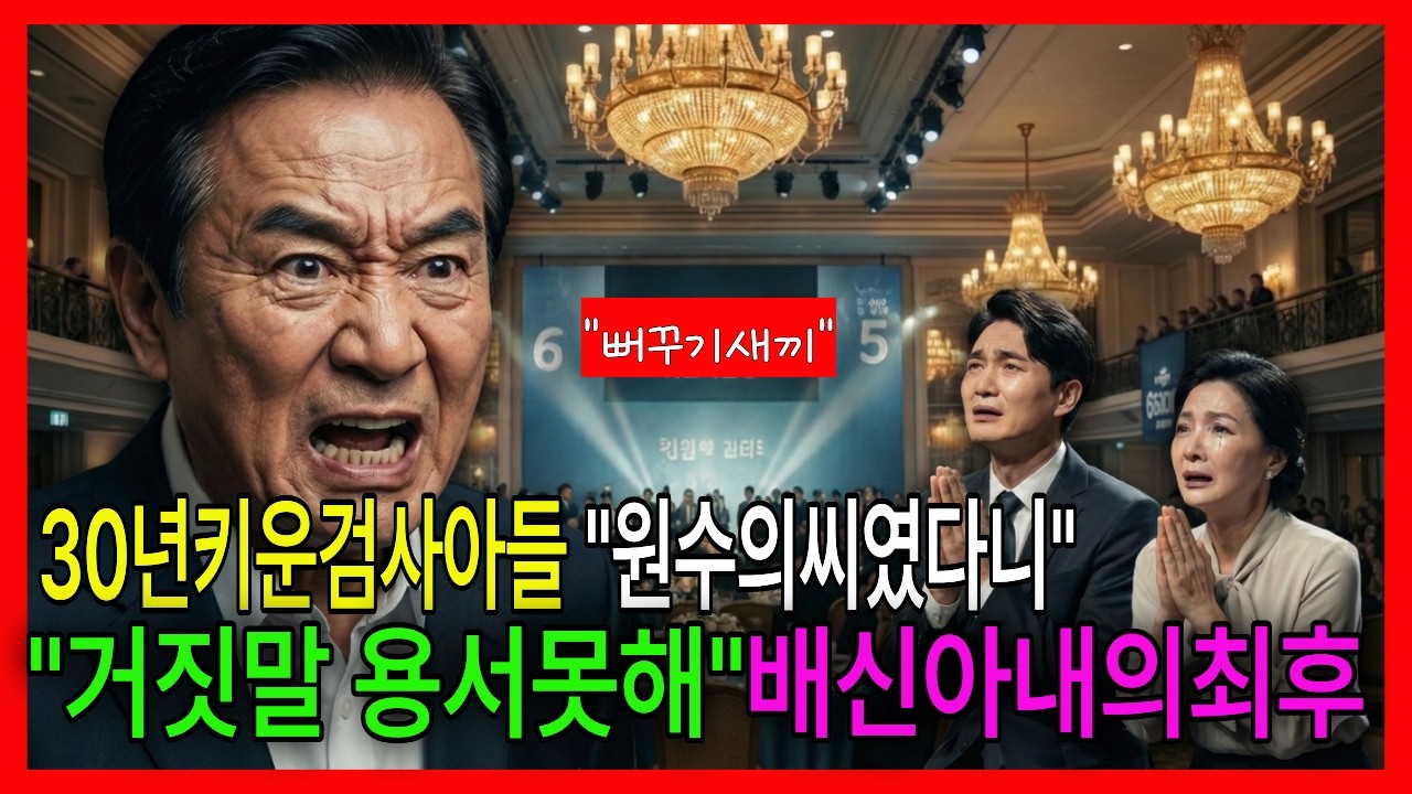 30년간 원수의 씨를 금지옥엽 키운 아내,거짓말 절대 용서 못해! ㅣ노후사연 ㅣ감동사연 ㅣ실화사연 ㅣ오디오북 ㅣ시니어사연