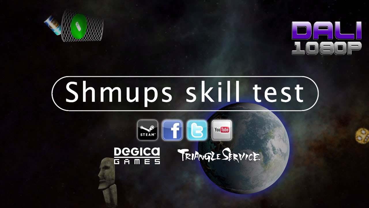 Shmups Skill Test PC Gameplay 60fps 1080p