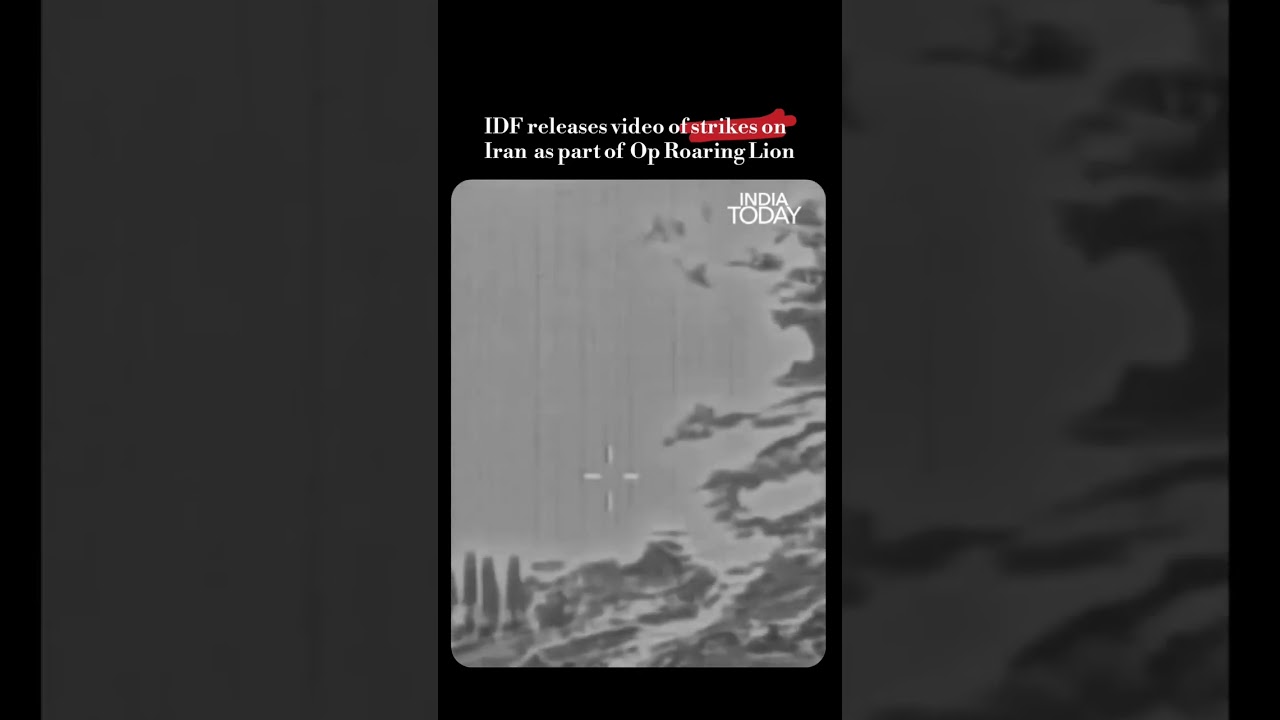 Watch Israel Attack: Operation Roaring Lion, IDF & US Launch Massive Strikes on Iran #Shorts #viral