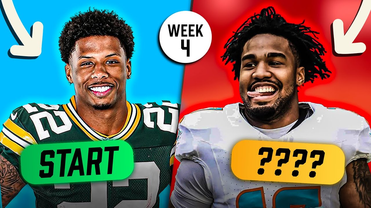 START or SIT For Every WR - Week 4 Fantasy Football