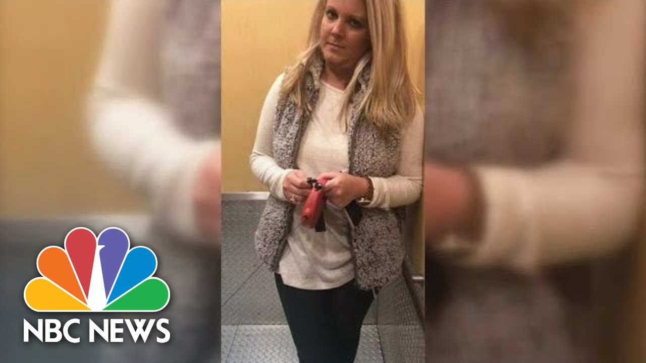 White Woman Attempts To Block Black Man From Entering His Apartment Building | NBC News