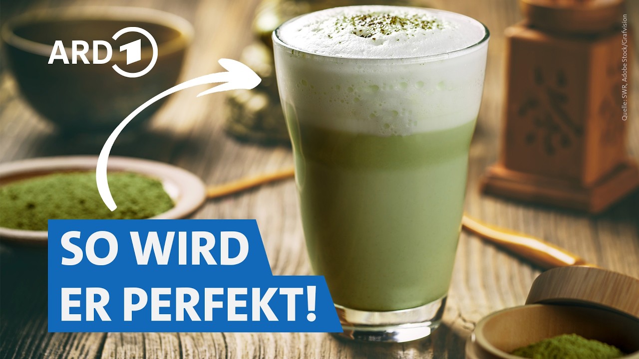 Matcha Pulver von dm, Rewe, Alnatura - worauf achten beim selber machen? 🍵 | Servicezeit WDR