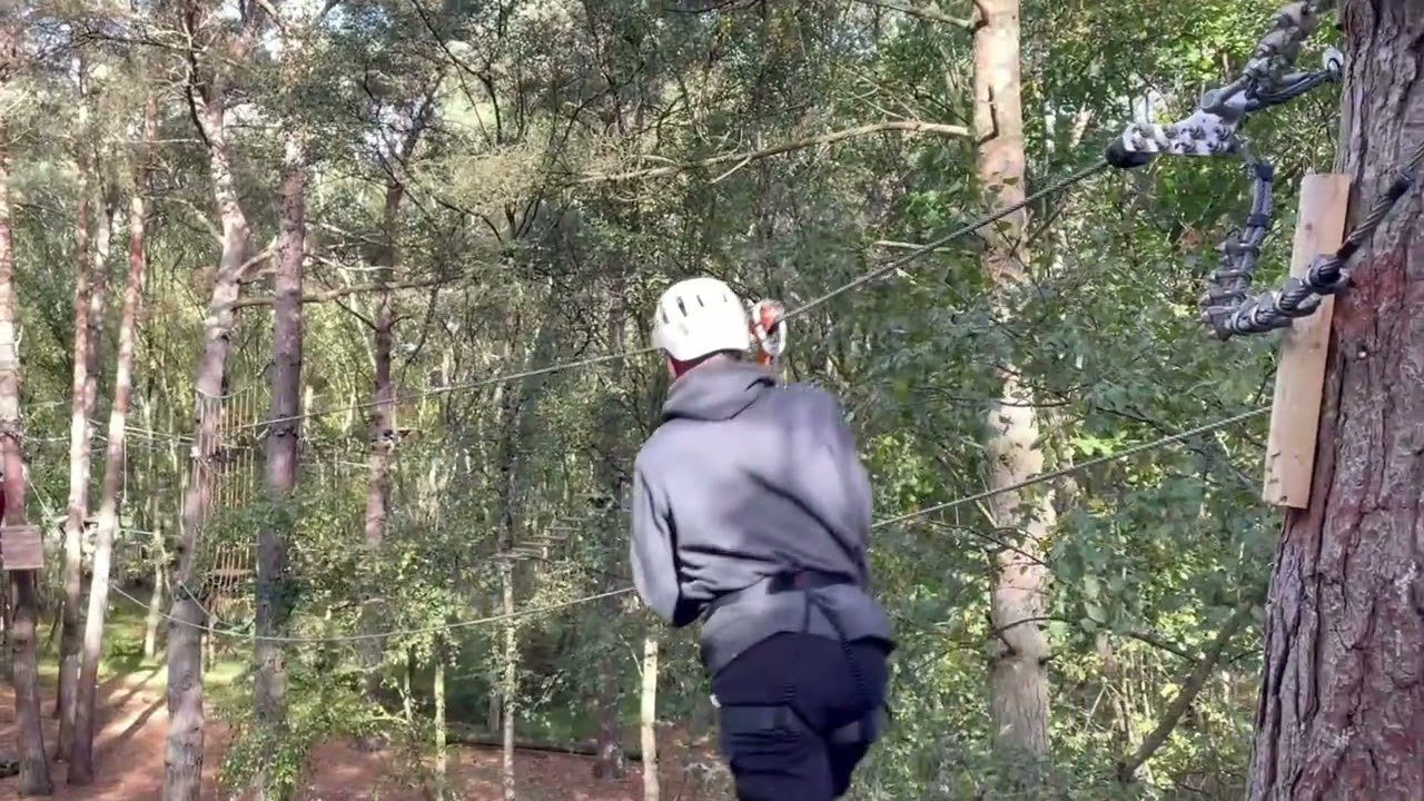 Zip Line Course at Wild Pines Park