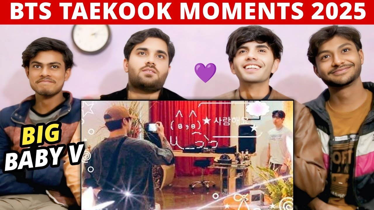 Bts Taekook Moments 2025 - Pakistani Reaction - Shan Rajpoot