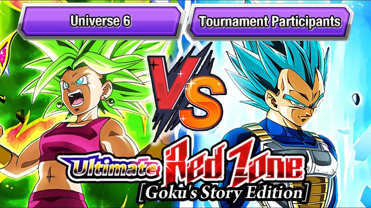 UNIVERSE 6 & TOURNAMENT PARTICIPANTS MISSION VS SSB VEGETA RED ZONE! Dragon Ball Z Dokkan Battle