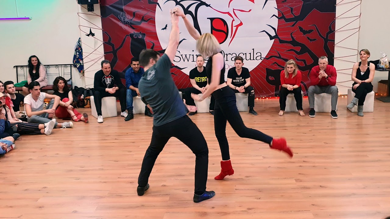 Ben Morris & Karla Anita Catana - Swing Dracula 2019 Invitational Jack & Jill - West Coast Swing