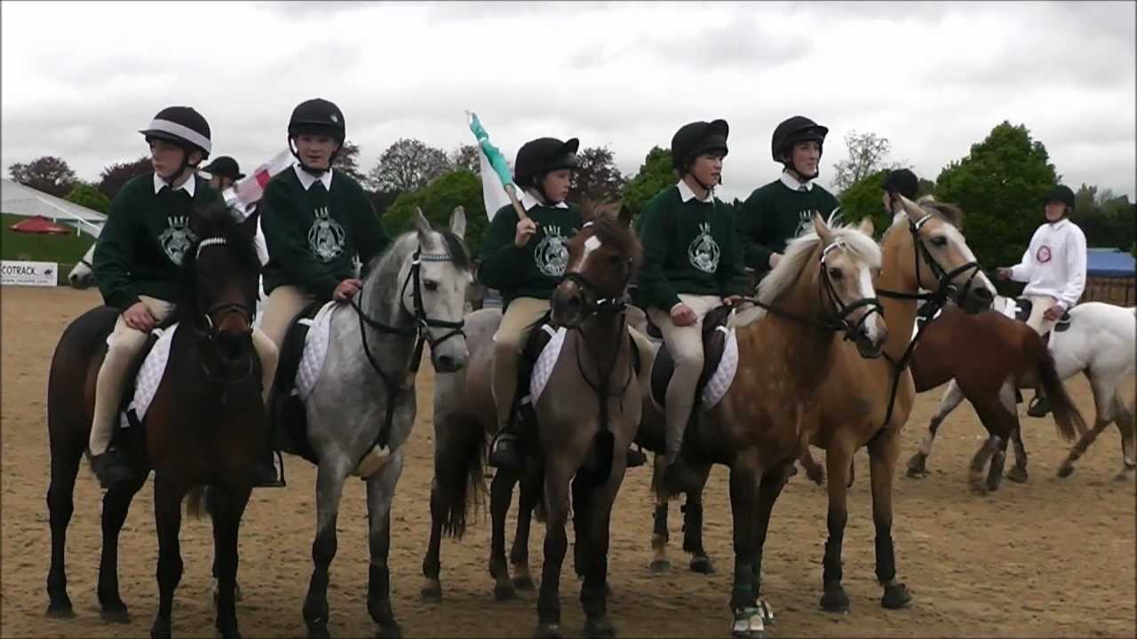 Rep Of Ireland At Royal Windsor Horse Show Mounted Games- frogmore arena