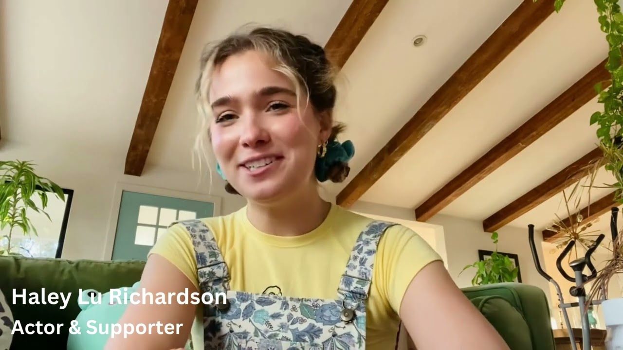 Haley Lu Richardson Supports Claire's Place Foundation