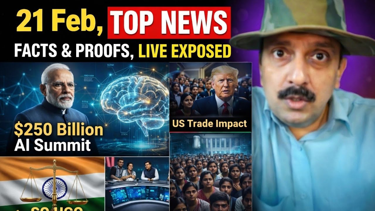 News 4 U । जातिवाद के खिलाफ भारत । AI Summit के जाल में फंसा देश । SC Says No To Trump Tariff । News