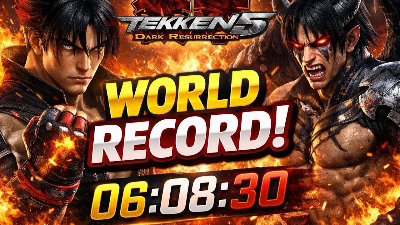 Tekken 5 world record