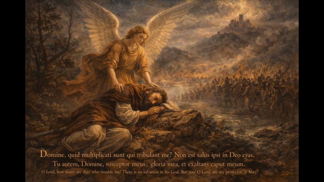 A Bible Song A Day | Vulgate Latin Bible | Psalm003 | Ethereal Version