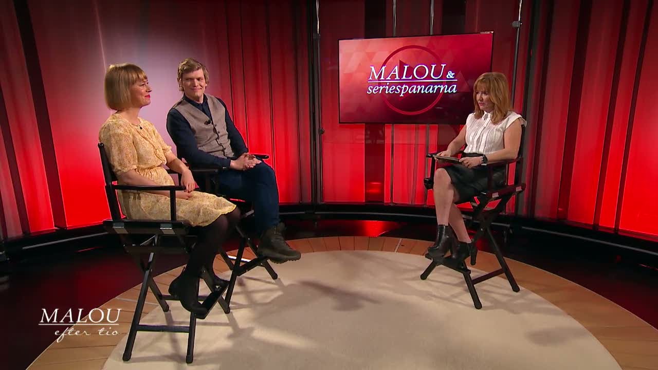 Mystik och sp&auml;nning i Malou & Seriespanarna.  - Malou Efter tio (TV4)