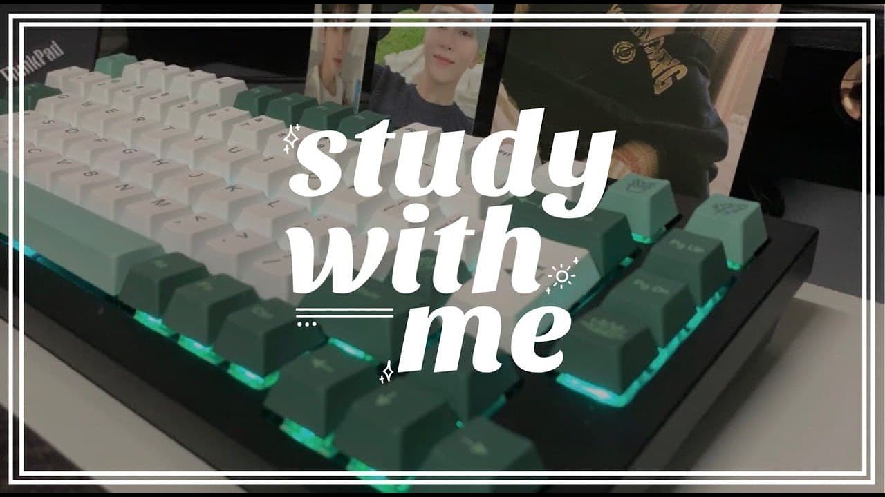 🌞✨ daytime study with me | mechanical keyboard typing asmr mouse clicks [keychron q1 akko starfish]