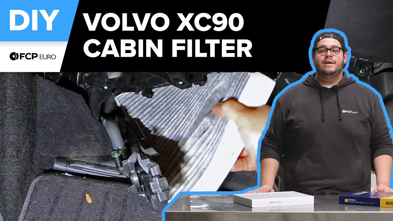 Volvo XC90 Cabin Air Filter Replacement (2016-2021 SPA Volvo XC90 T5 Momentum, T6 Inscription, T8)