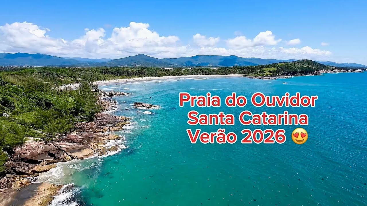 Conhece a Praia do Ouvidor #praia #santacatarinabrasil #verão2026 #garopaba #4k #drone #dji #avata 
