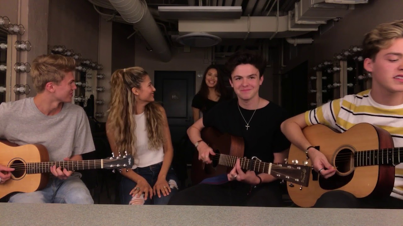 Shape of You - Ed Sheeran cover with New Hope Club & jammincammy