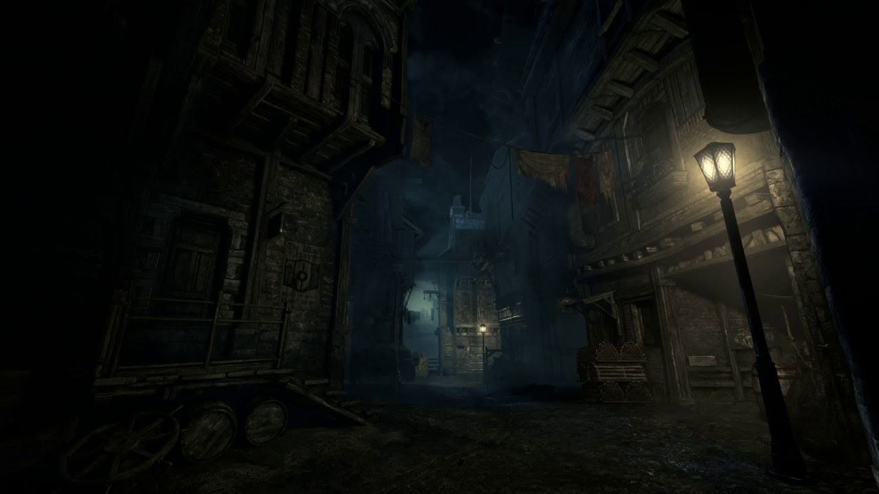 Thief -ASMR- Nap Time on a Victorian Stone street - Ambient Sounds