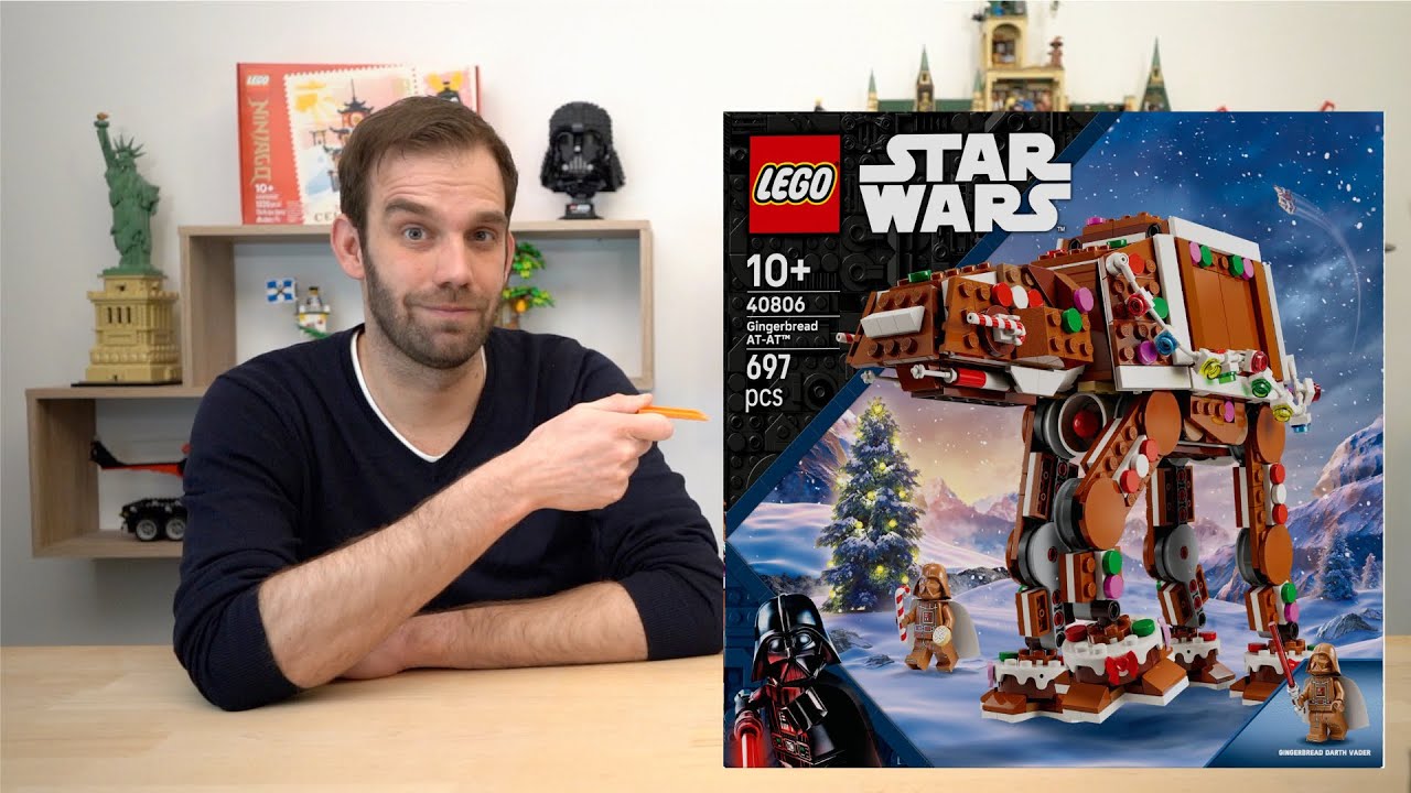 Bauen mit Spezi: LEGO ® Star Wars 40806 Lebkuchen / Gingerbread AT-AT ™
