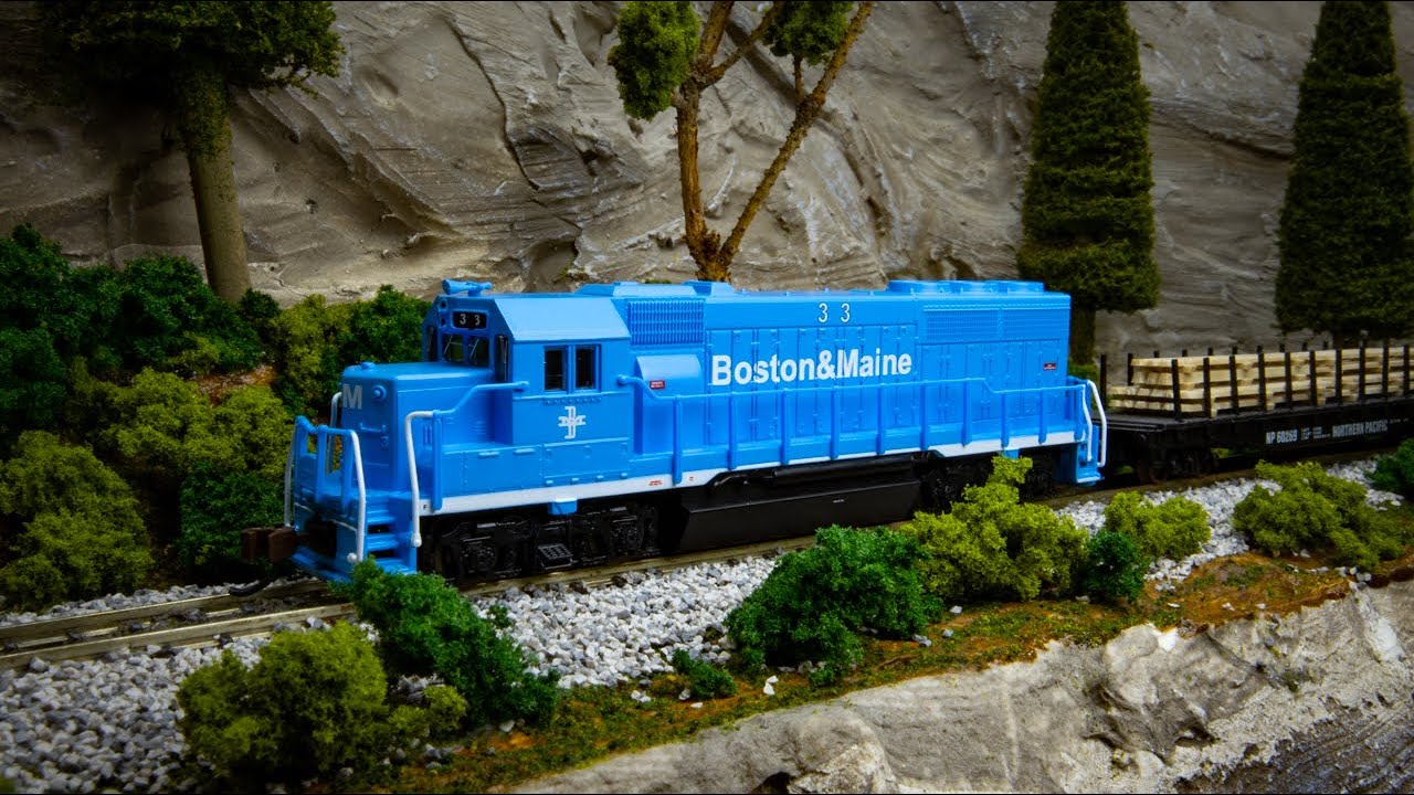 Model Railroad - Finished the switchback area