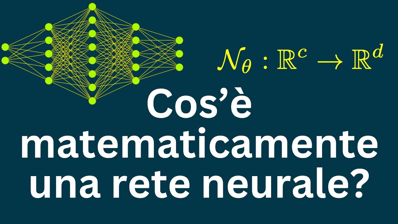 Introduzione alle reti neurali da un punto di vista matematico